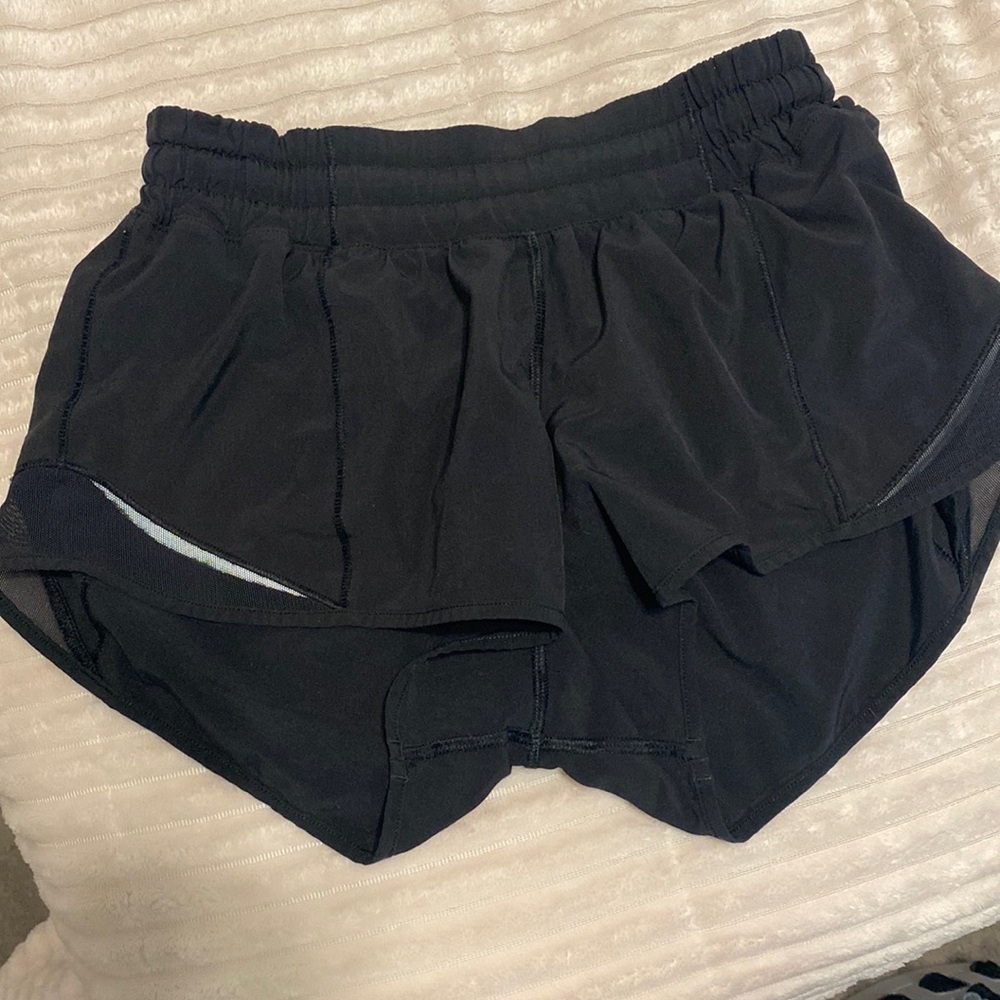 Black Size 2 Lululemon Hotty Hots
